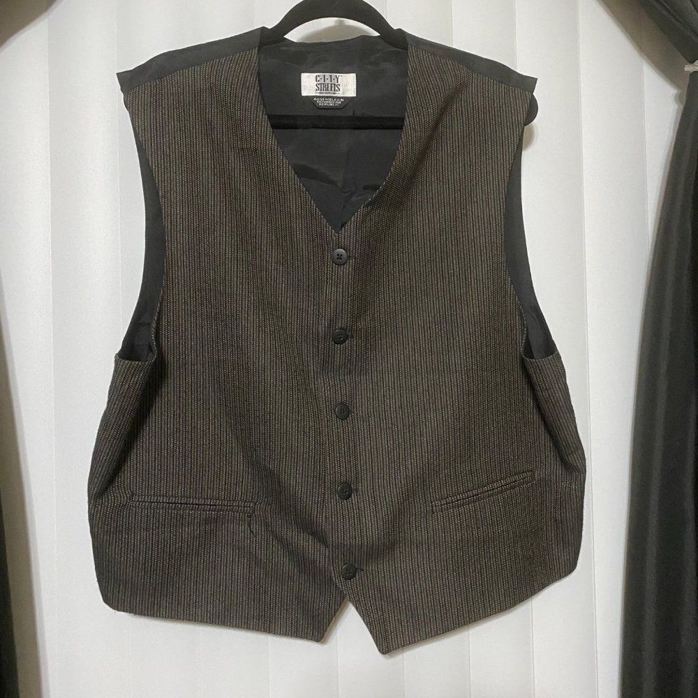 City Streets MENS Formal vest